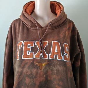 UT University Texas Longhorns brown hoodie, men's 2XL